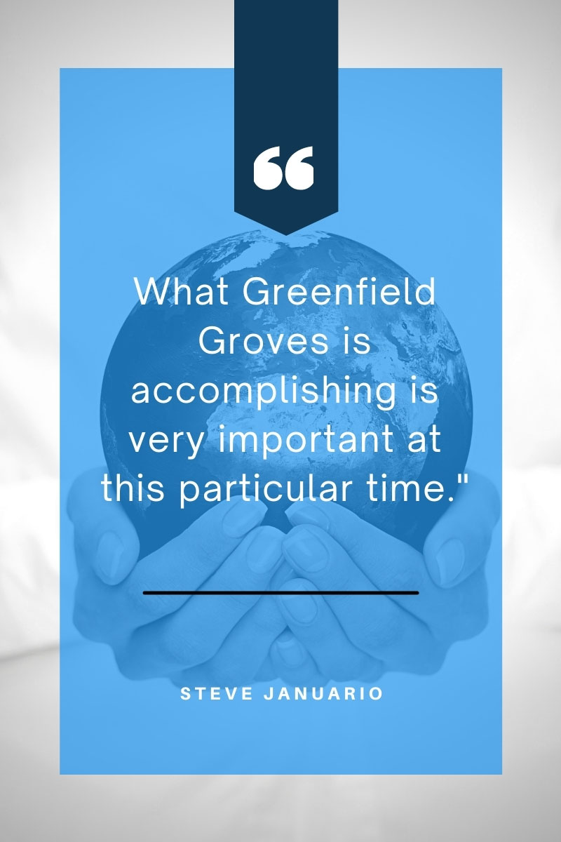 greenfield groves, lindsay giguiere, quote from rasheedah bilal serving within the air national guard